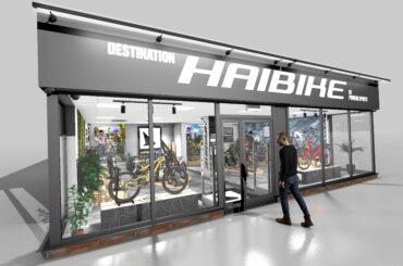 Digital image of Destination Haibike’s new shopfront