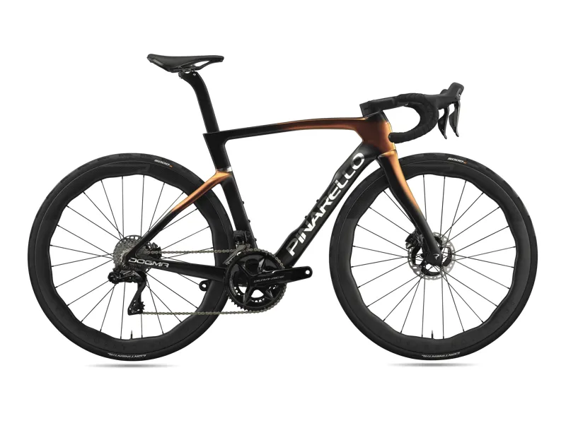 2025 Pinarello Dogma F Frameset in LUXTER RED GOLD